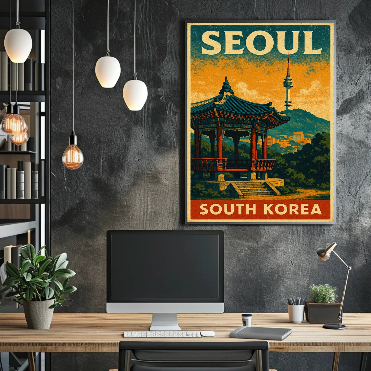 Seoul, South Korea Poster