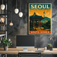 Seoul, South Korea Poster