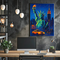 New York Nightlife Poster