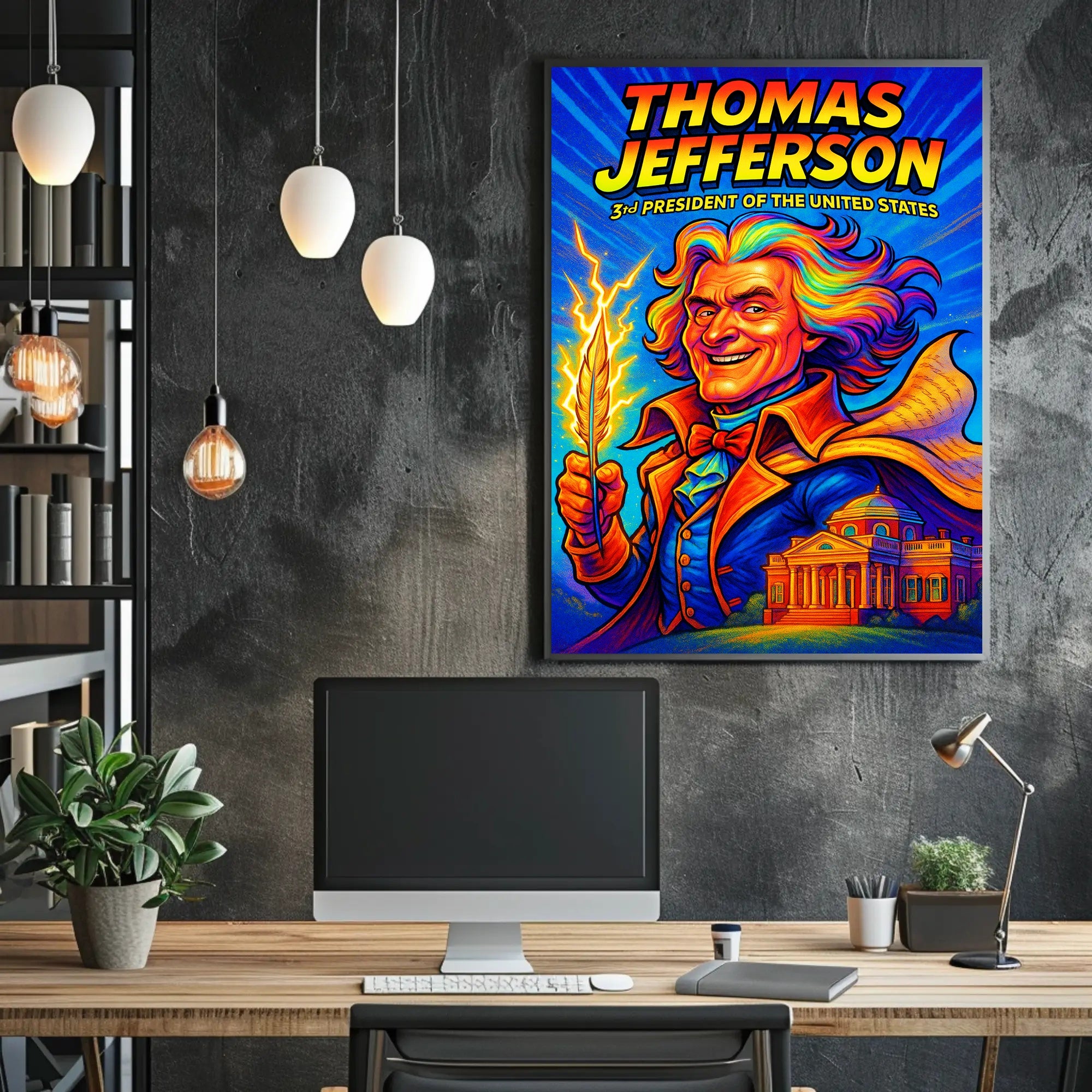 Thomas Jefferson 3rd President Poster PosterGoat