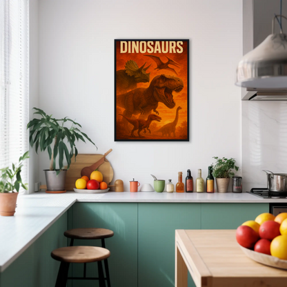 Dinosaurs Movie Poster 1 Vintage Poster