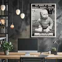 Baby Bond Salesman Poster PosterGoat