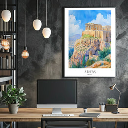 Athens Greece Poster