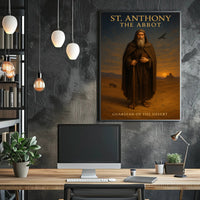 St. Anthony Desert Reverence Cultural or Heritage Poster PosterGoat