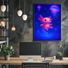 Enchanted Underwater World Poster