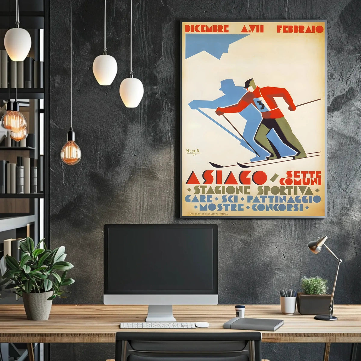 Asiago Winter Sports Festival Poster