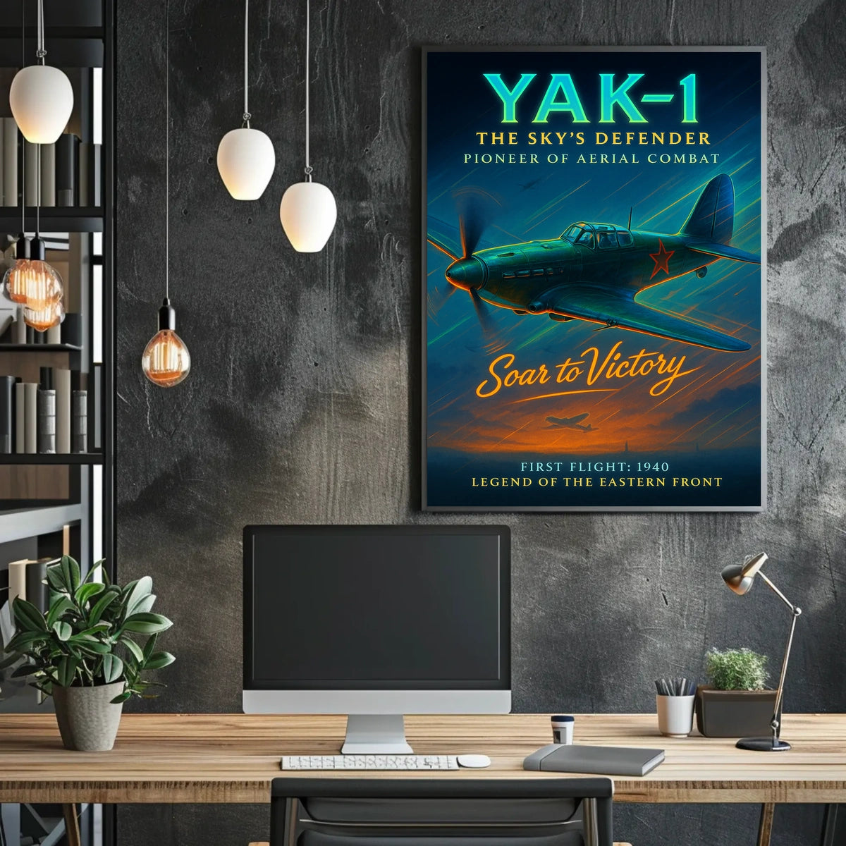Yak-1 The Skys Defender Poster
