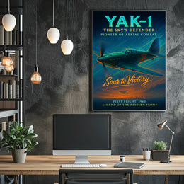 Yak-1 The Skys Defender Poster
