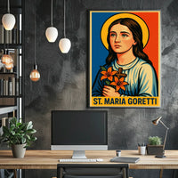 St. Maria Goretti Poster