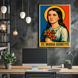 St. Maria Goretti Poster