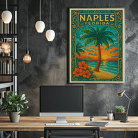 Naples, Florida Tropical Paradise Poster