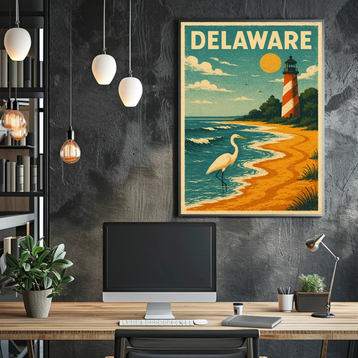 Delaware Coastal Beauty Poster