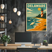 Delaware Coastal Beauty Poster