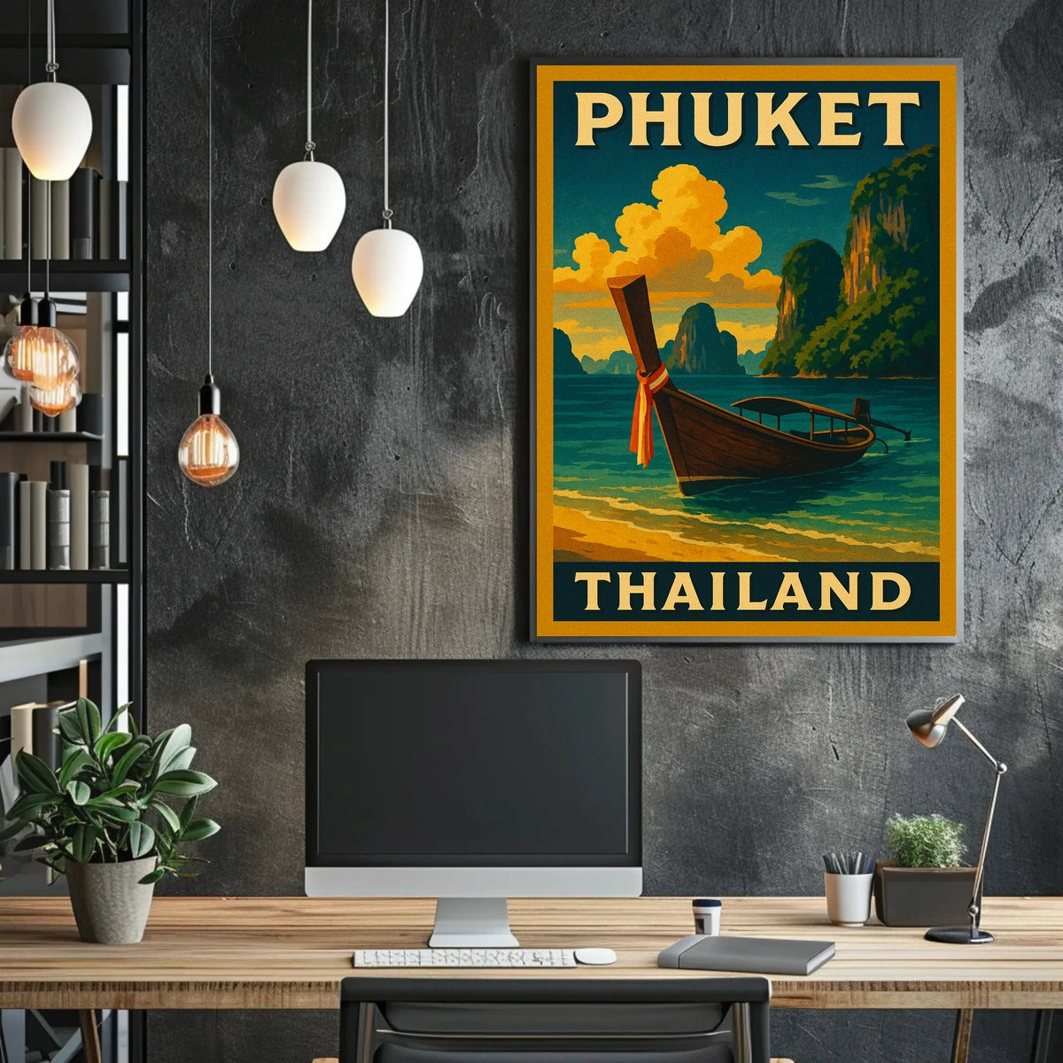 Phuket, Thailand Travel Poster