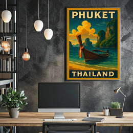 Phuket, Thailand Travel Poster