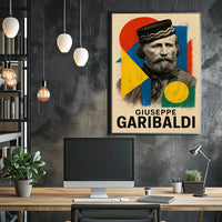 Giuseppe Garibaldi Italian Unification Historical Poster