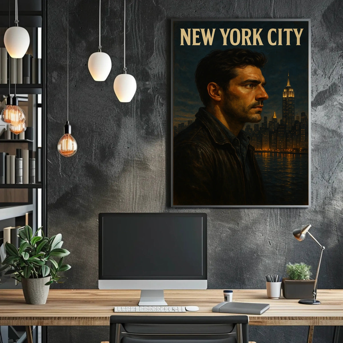 New York City Skyline Poster