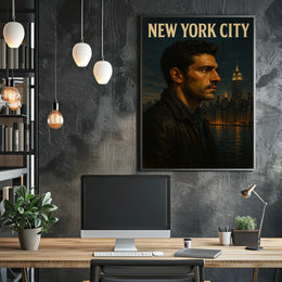 New York City Skyline Poster