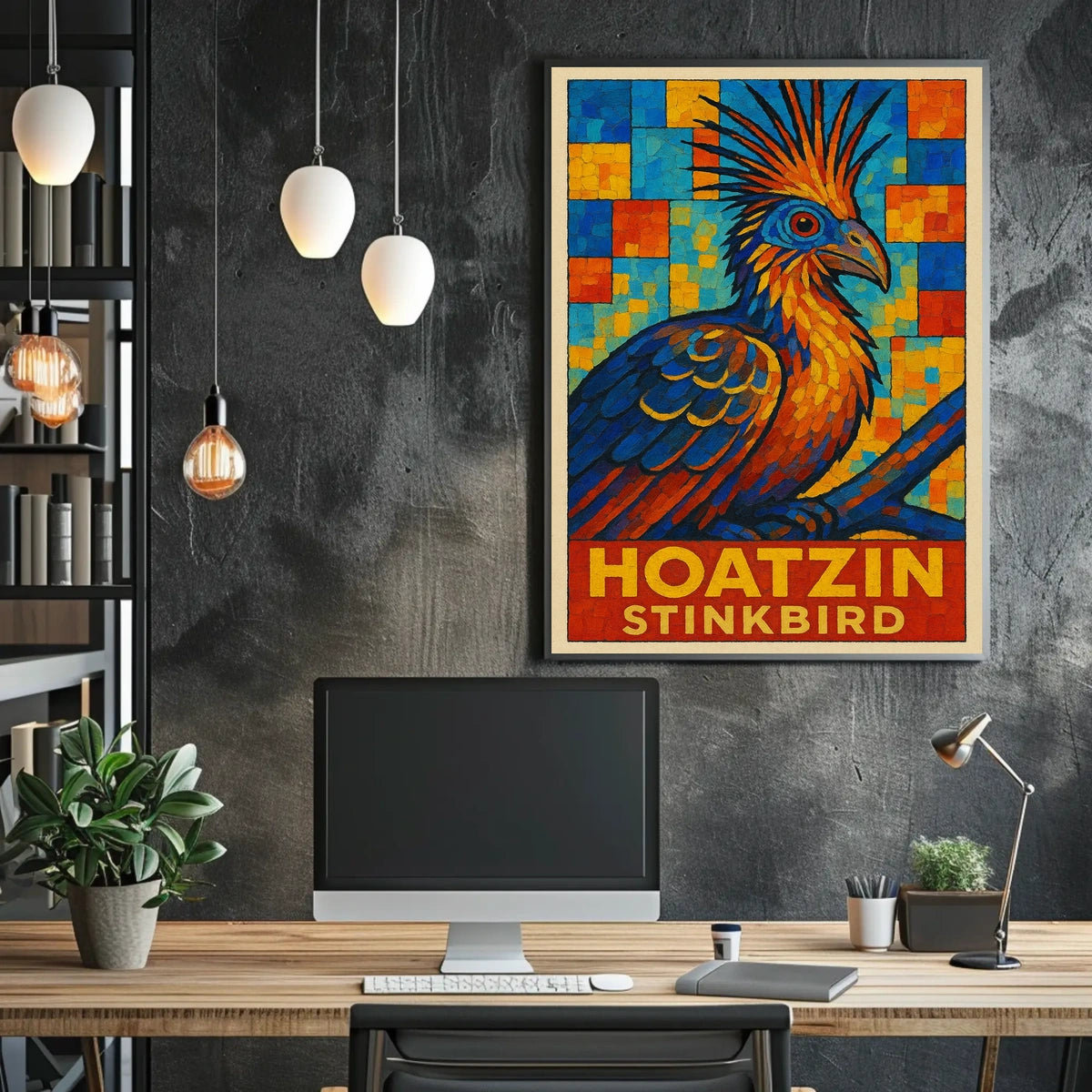 Hoatzin Stinkbird Poster