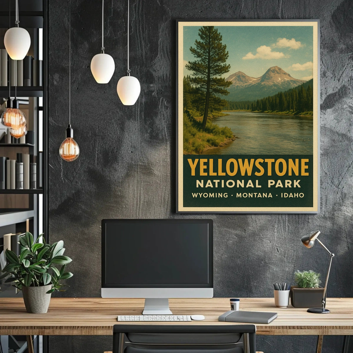 Yellowstone National Park Poster
