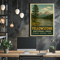 Yellowstone National Park Poster
