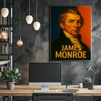 James Monroe Heritage Travel Poster