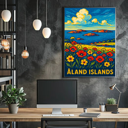 Åland Islands A Scenic Retreat Poster