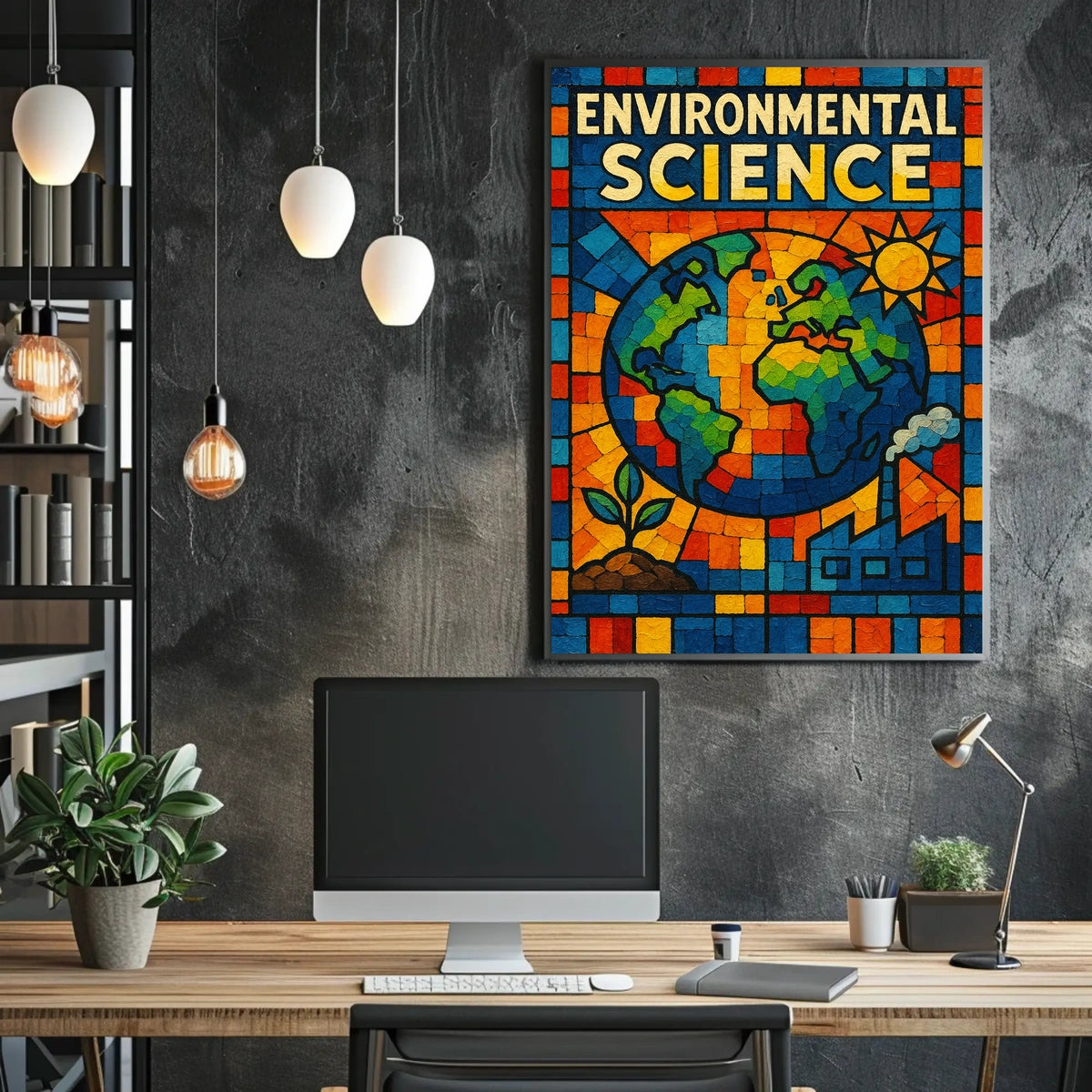 Environmental Science Mosaic Poster