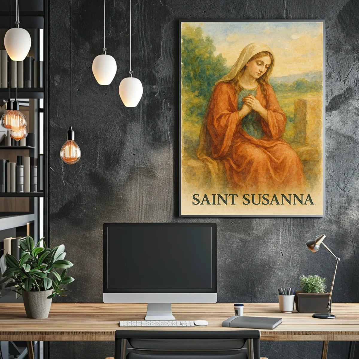 Saint Susanna Scene Poster