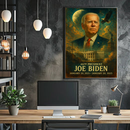Joe Biden 46th President Poster