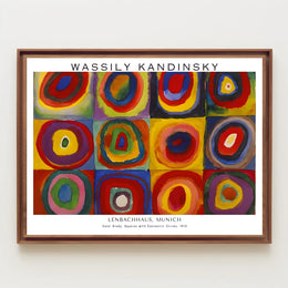 Wassily Kandinsky Color Study Poster