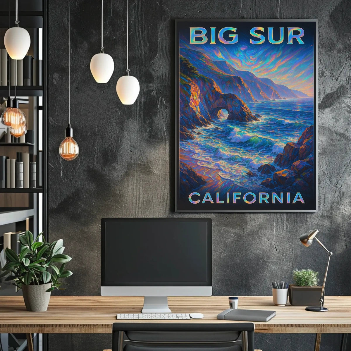 Big Sur, California Poster