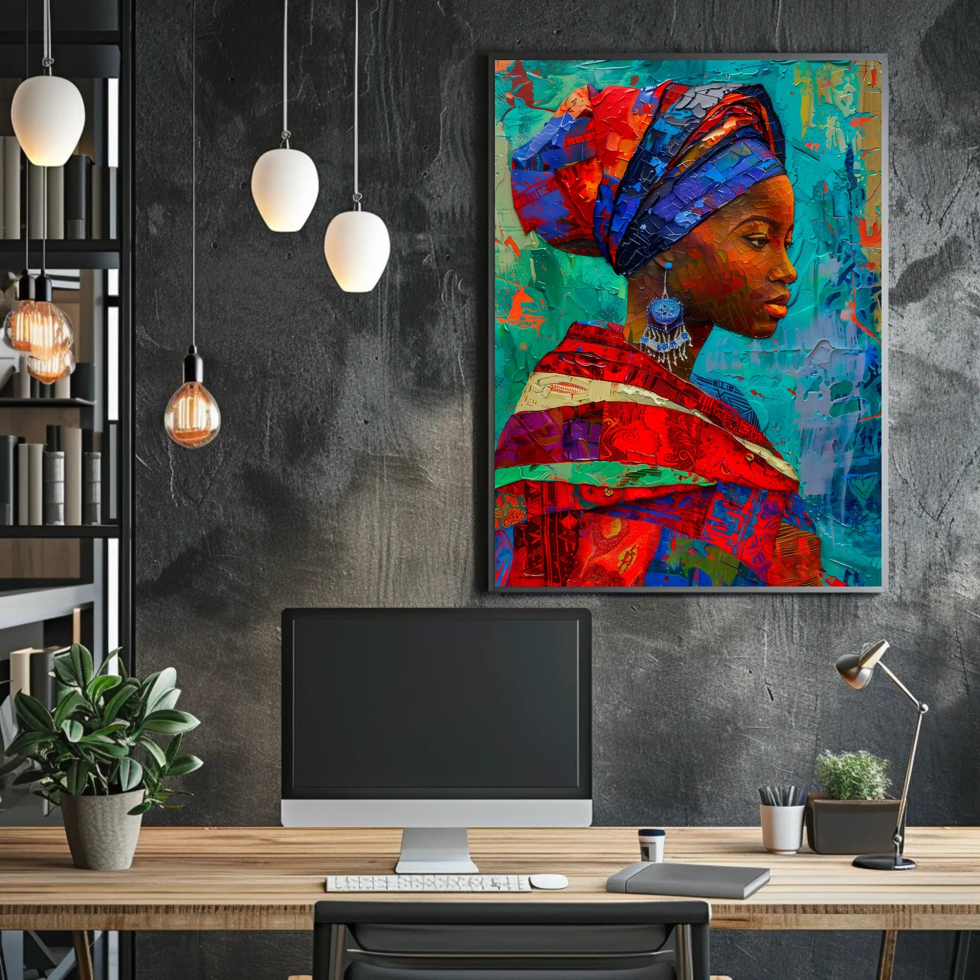 Vibrant Elegance Scenic Wall Art Print For Home Decor