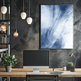 Abstract Oceanic Swirl Abstract Poster