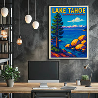 Lake Tahoe Scenic Poster