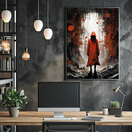 The Enigmatic Figure Poster