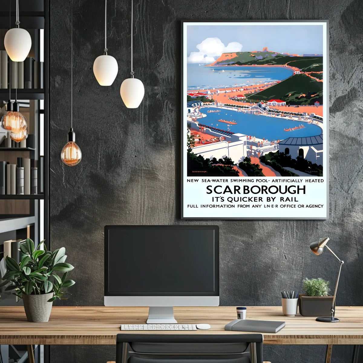 Scarborough Seaside Promotion Poster