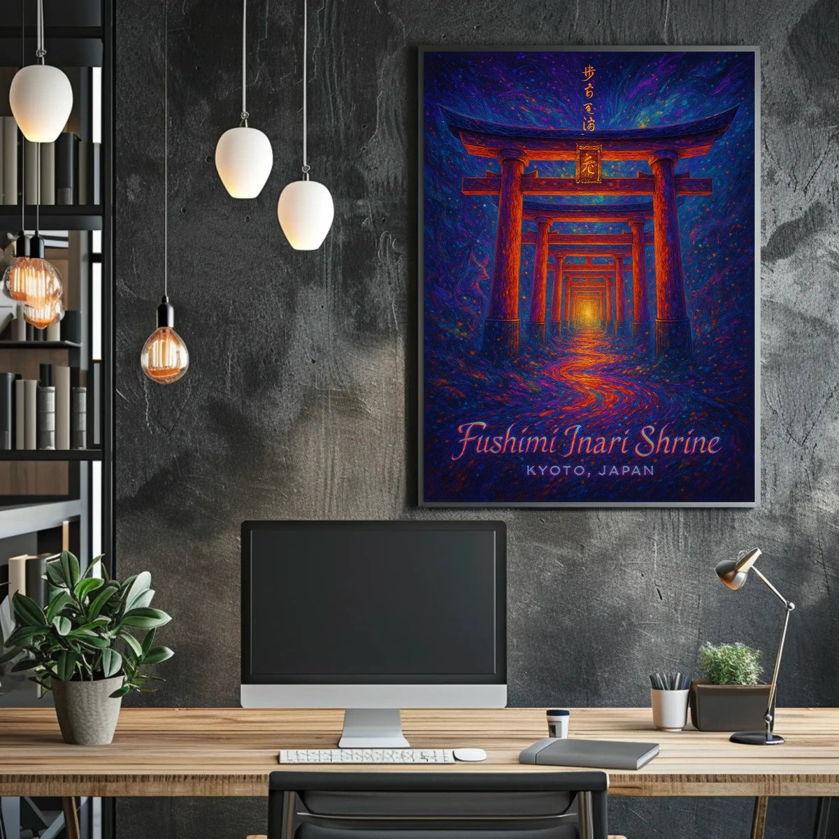 Fushimi Inari Shrine Kyoto, Japan Poster