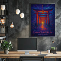 Fushimi Inari Shrine Kyoto, Japan Poster