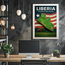 Liberia A Unique Perspective Poster PosterGoat