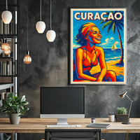 Curaçao Beach Vibes Poster