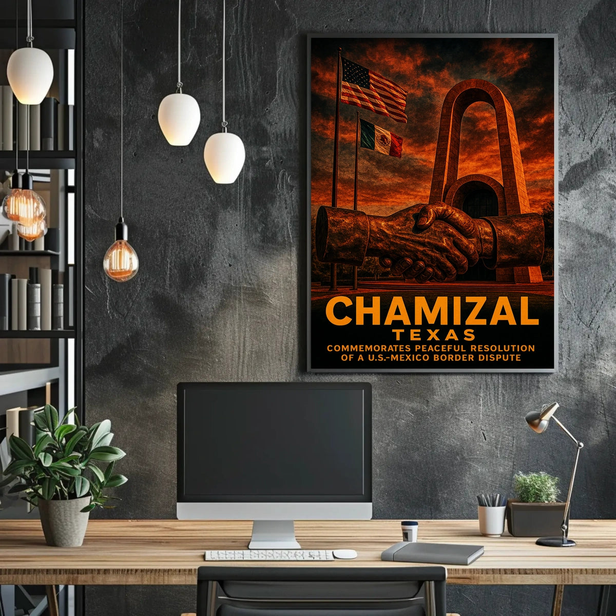 Chamizal Peace Memorial Poster