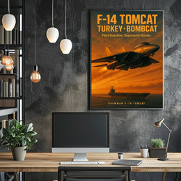 F-14 Tomcat Fleet Guardian Poster