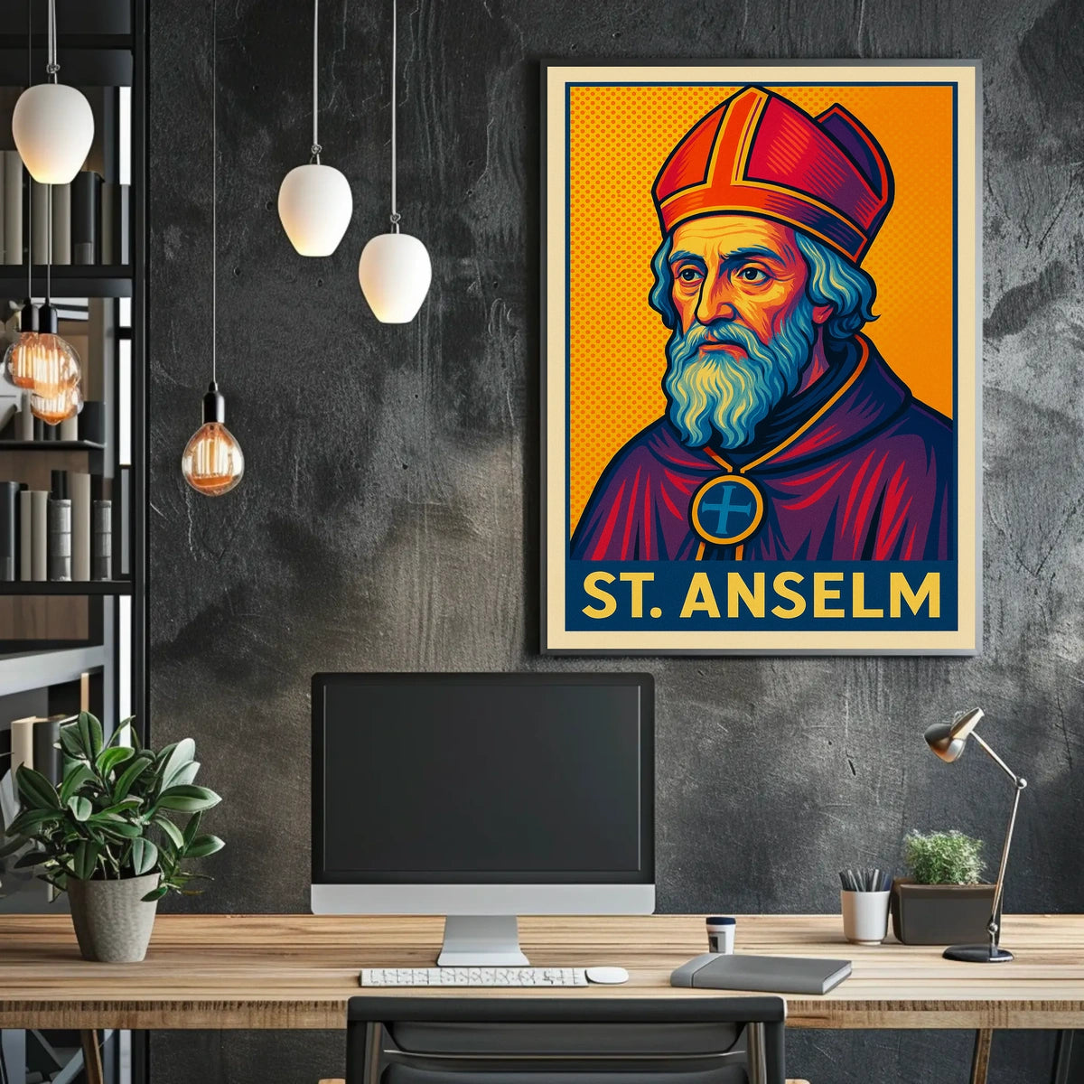 St. Anselm Poster