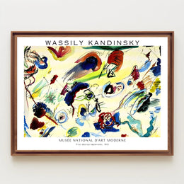 Wassily Kandinsky First Abstract Watercolor Poster