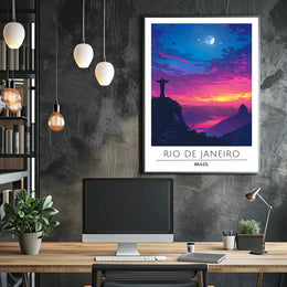Vibrant Rio de Janeiro Travel Poster