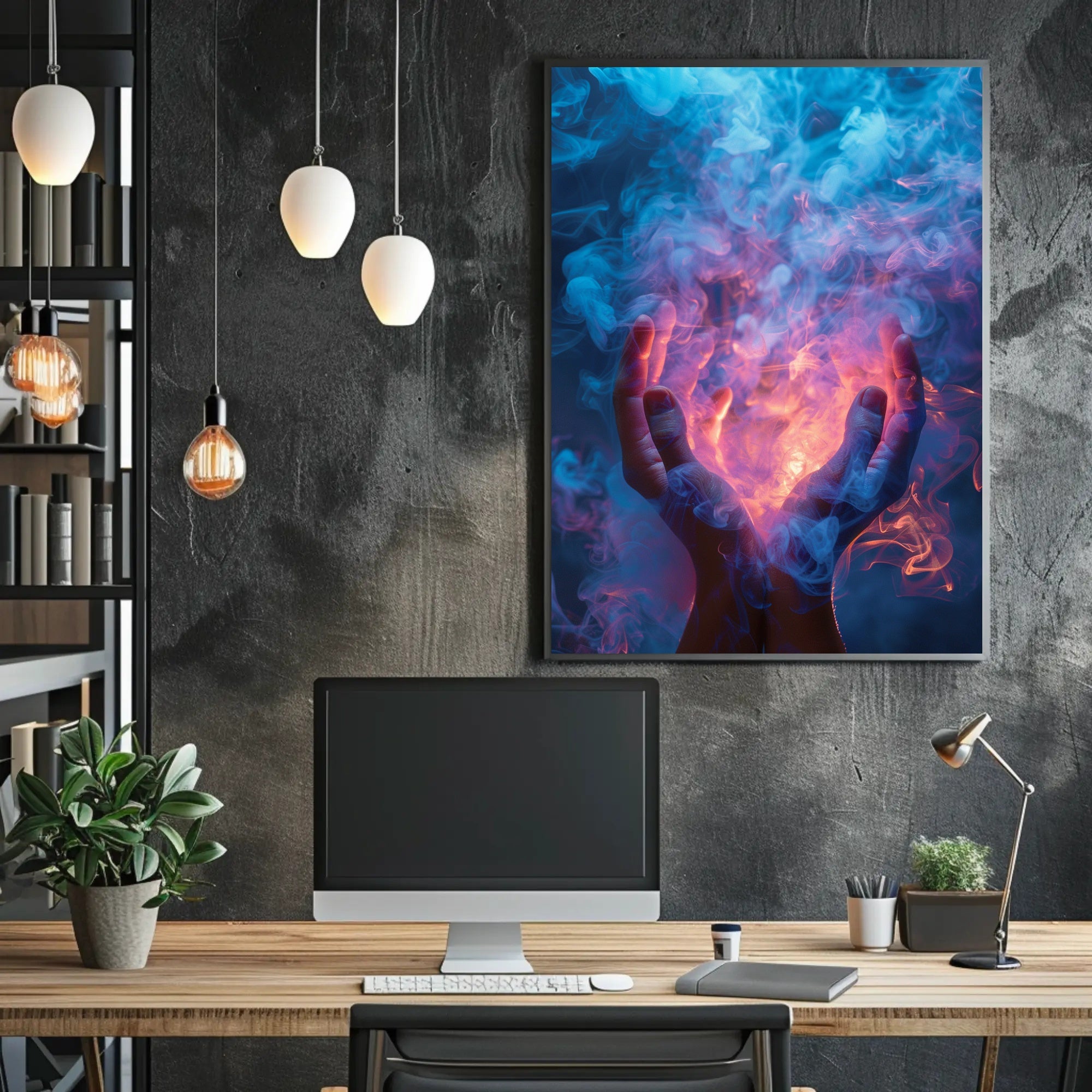 Elemental Balance Poster PosterGoat