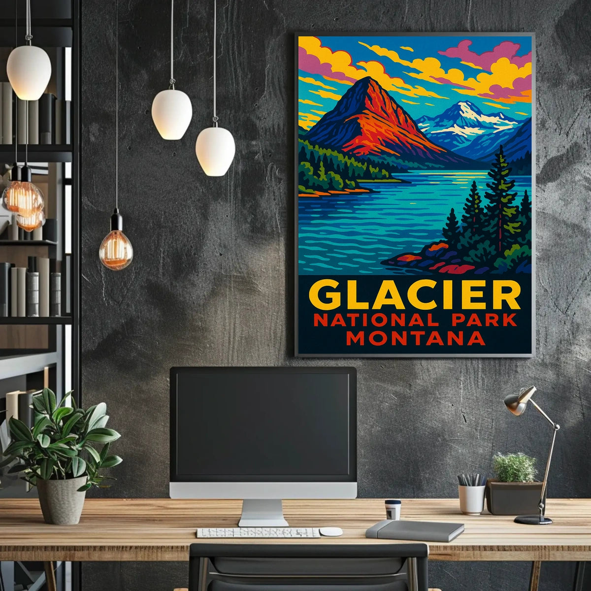Glacier National Park, Montana Poster