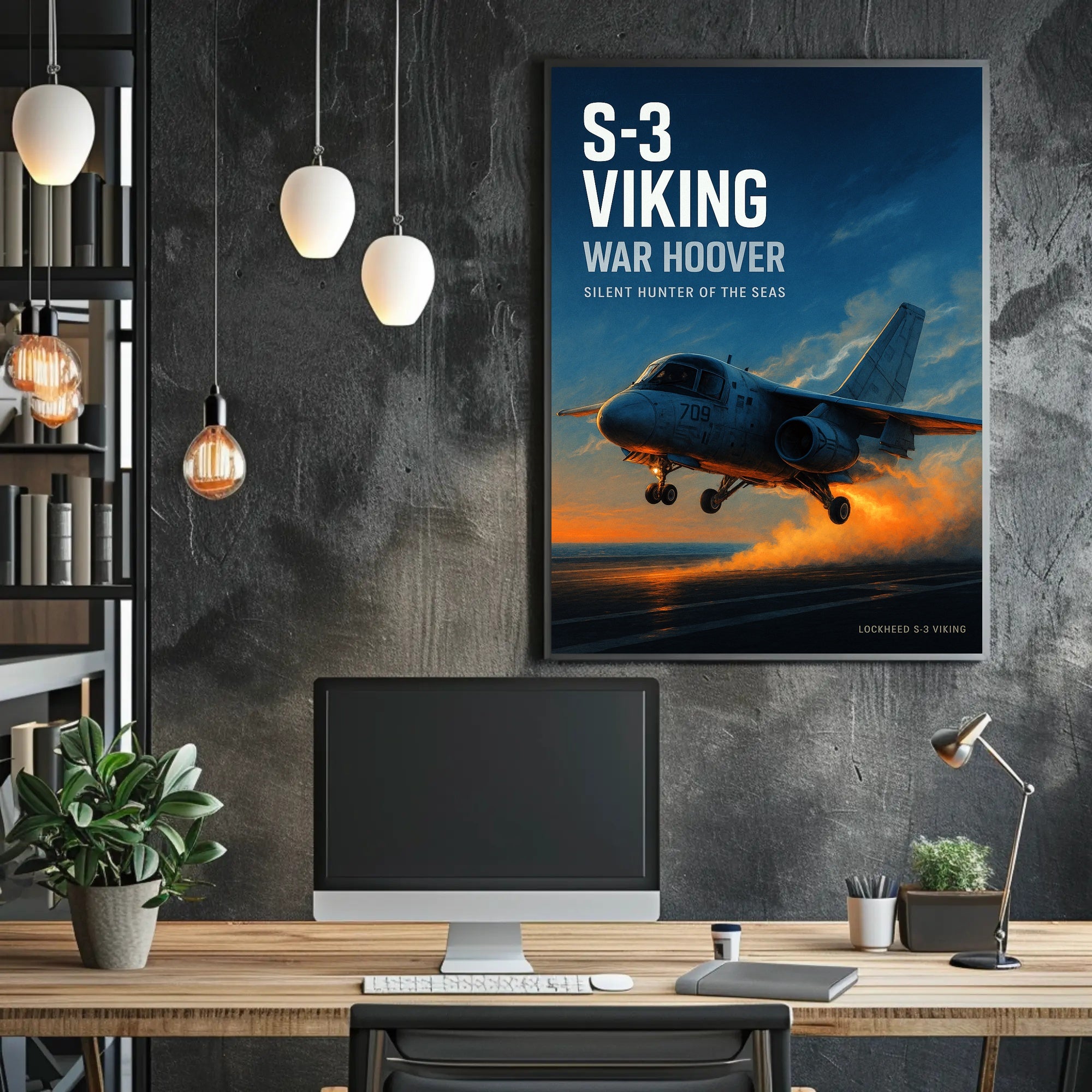 S-3 Viking Silent Hunter of the Seas Poster PosterGoat