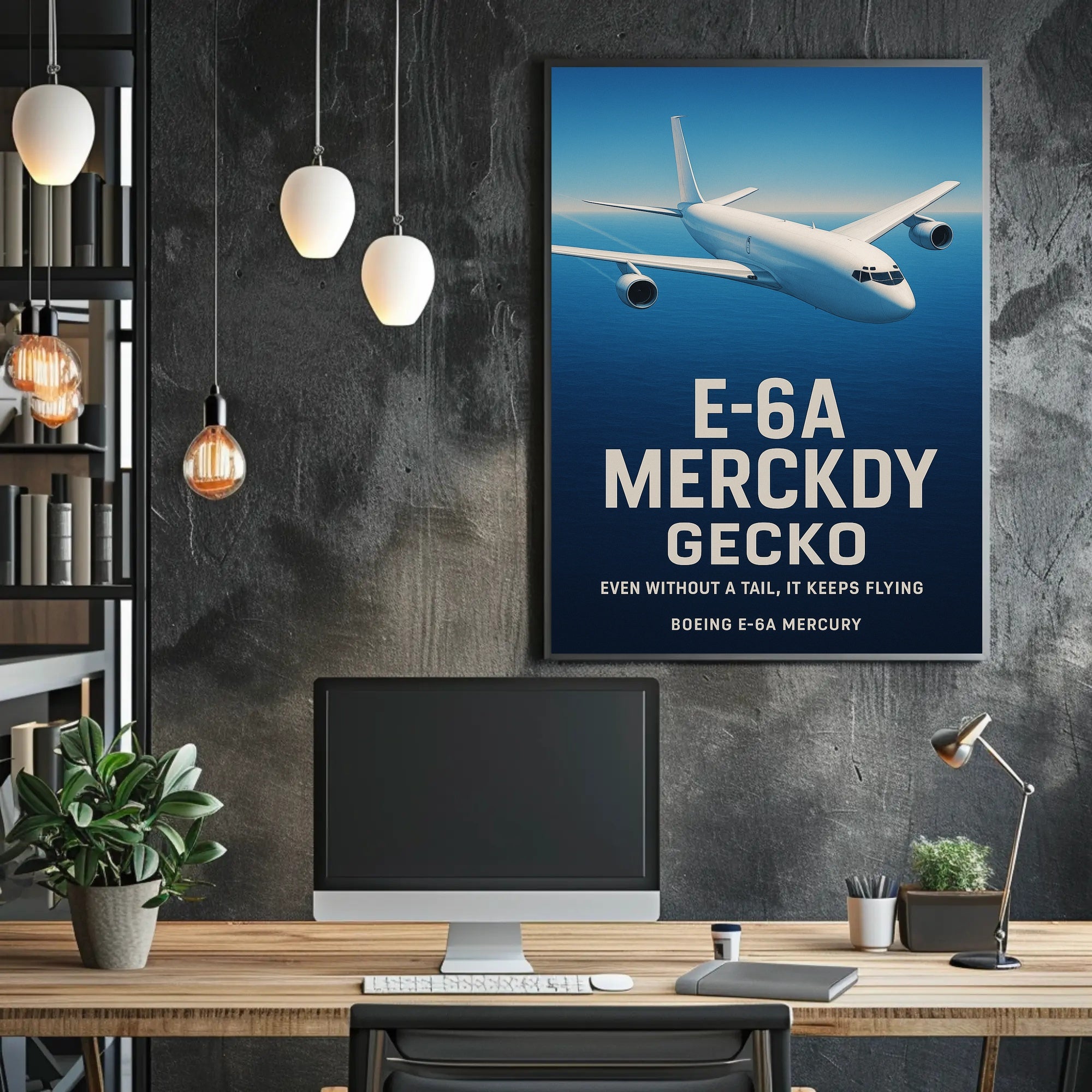 E-6A Mercury - Aviation Marvel Poster PosterGoat